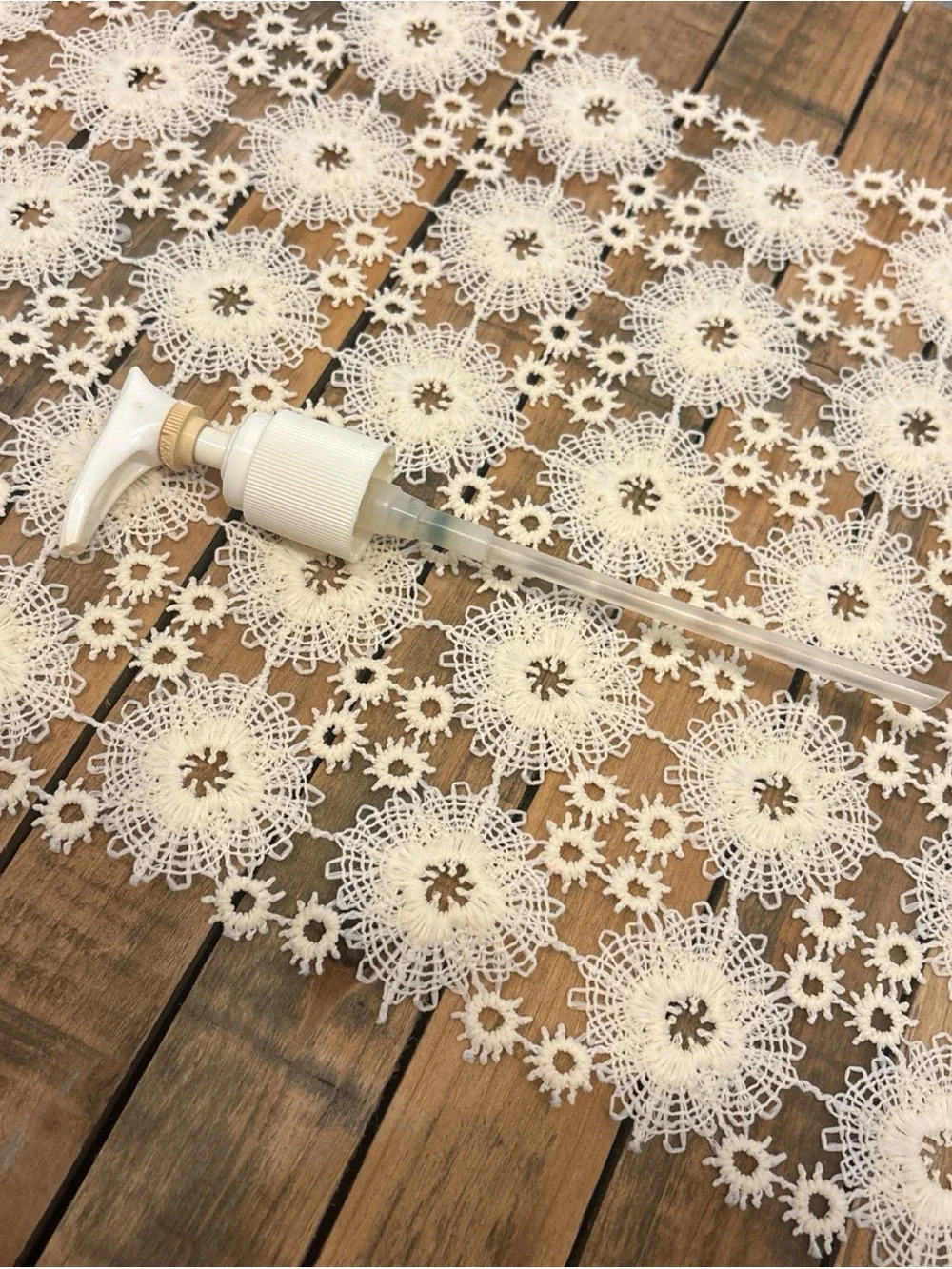 Vintage Avon 80s  Speckled Ceramic Soap Dispenser